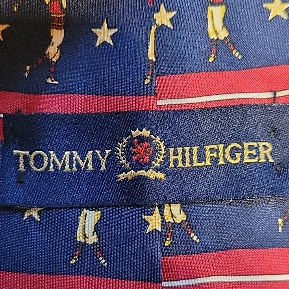 Tommy Hilfiger Vintage 100% Italian Silk Golf Theme Ties 3 Piece Lot Made in USA - Picture 8 of 14